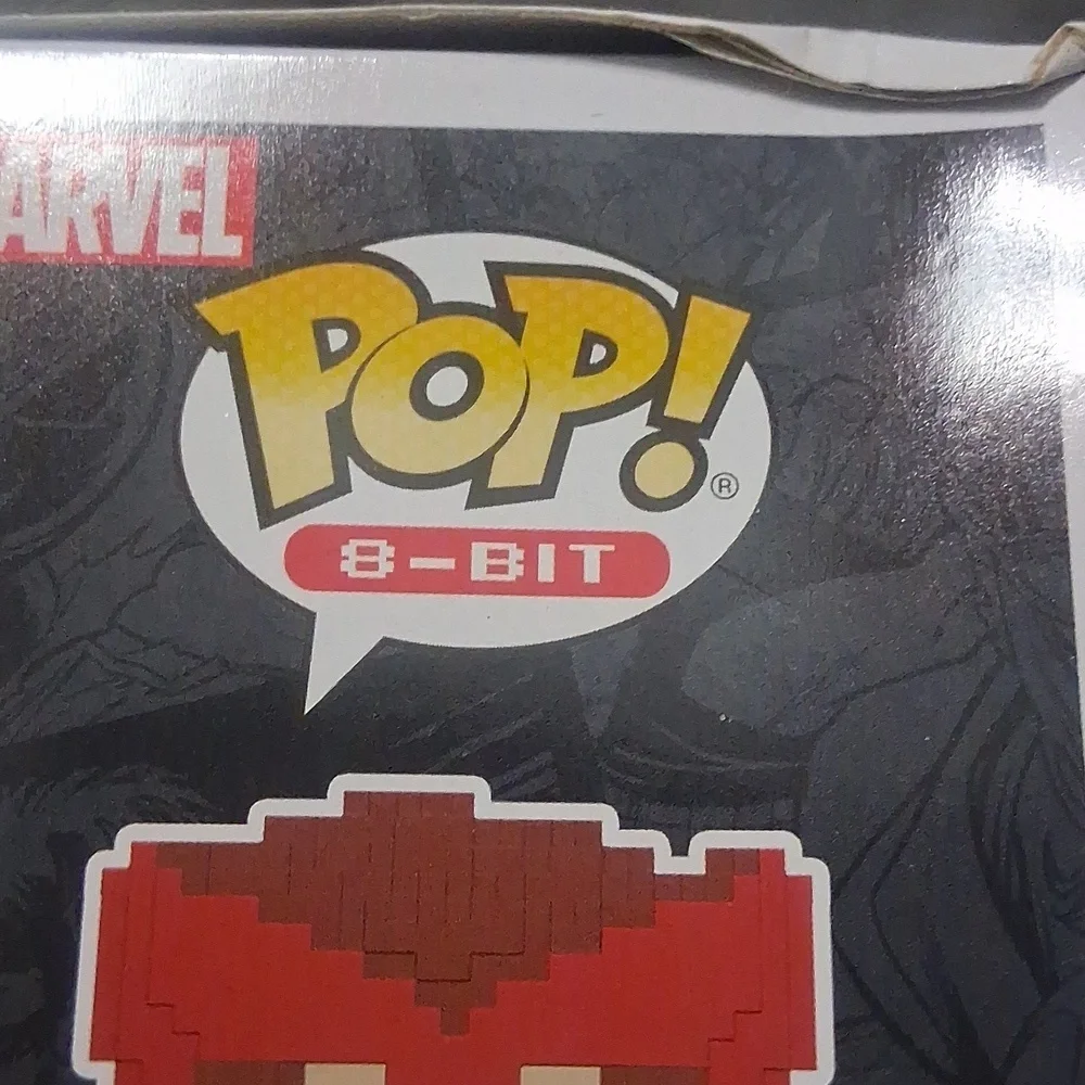 Funko Pop 8-Bit Scarlet Witch Red Figure – New in Box, Marvel Exclusive